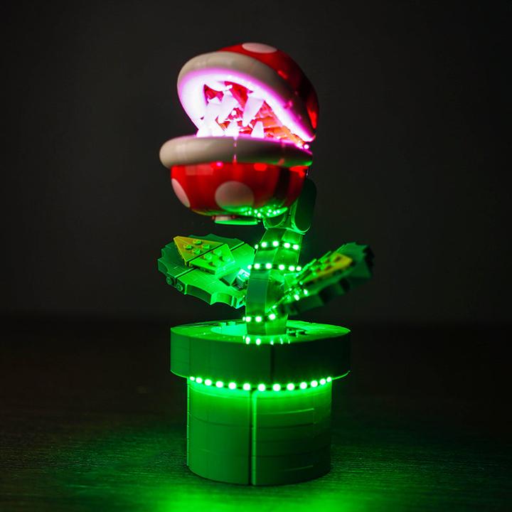 Produktbild BrickBling LED Licht Set für LEGO Piranha-Pflanze (71426)