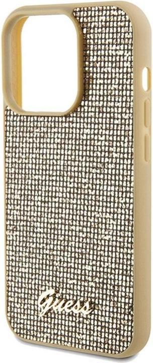 Image du produit Guess GUHCP14LPMSDGSD iPhone 14 Pro 6.1" złoty/gold hardcase Disco Metal Script (Apple iPhone 14 Pro)