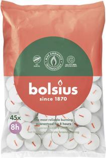 Produktbild Bolsius Teelichte 8Std 45St (45 Stk.)