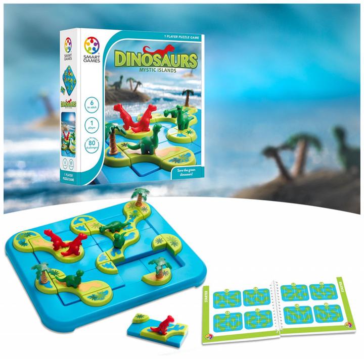 Actual product image Smart Games Dinosaurs Mystic Islands (German, French, Italian, English)