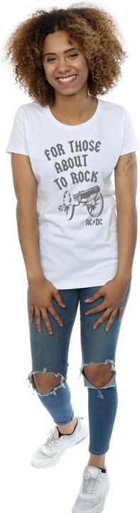 Immagine prodotto AC/DC T-shirt en coton Cannon Donna/Ladies Per chi è in procinto di fare rock (M)