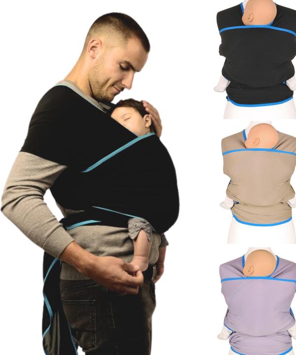 Actual product image We Made Me Wuti Wrap baby sling