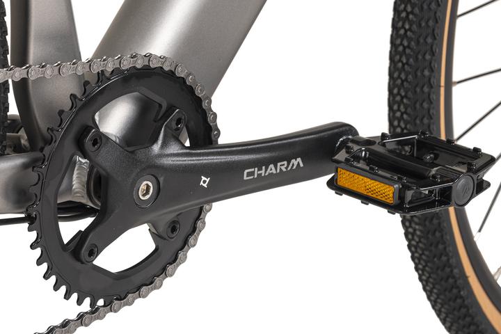 Actual product image Adore E-city bike 28" aluminium urban bike UBR-770 rear motor 30NM / 10Ah steel grey matt (52 cm)