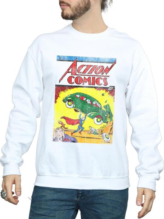Immagine prodotto Superman Action Comics Issue 1 Cover Felpa Uomo (S)