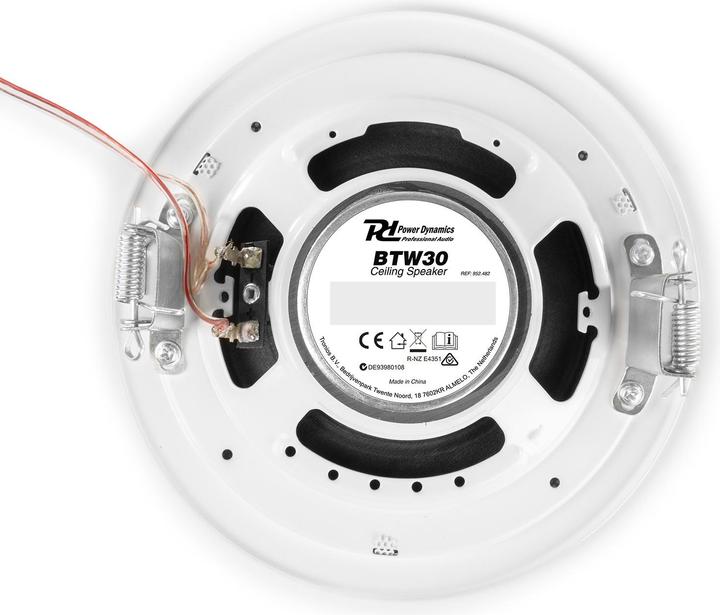 Immagine prodotto Power Dynamics Set di altoparlanti da soffitto BTW30 (Attivo, 1x 30 W)