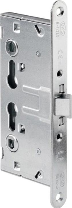 Produktbild BKS Feuerschutz-Einsteckschloss 1125 PZW 24/65/72/9 mm DIN links / rechts verzinkt abgerundet (Einsteckschloss)
