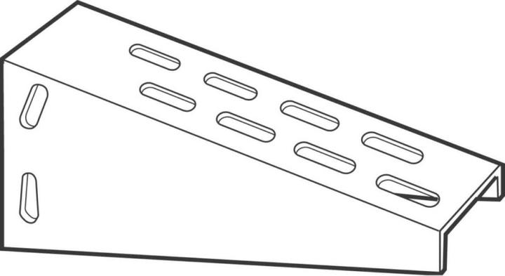 Actual product image Legrand CABLO CM557013 Bracket C 100 GC hot-dip galvanised DIN 50976