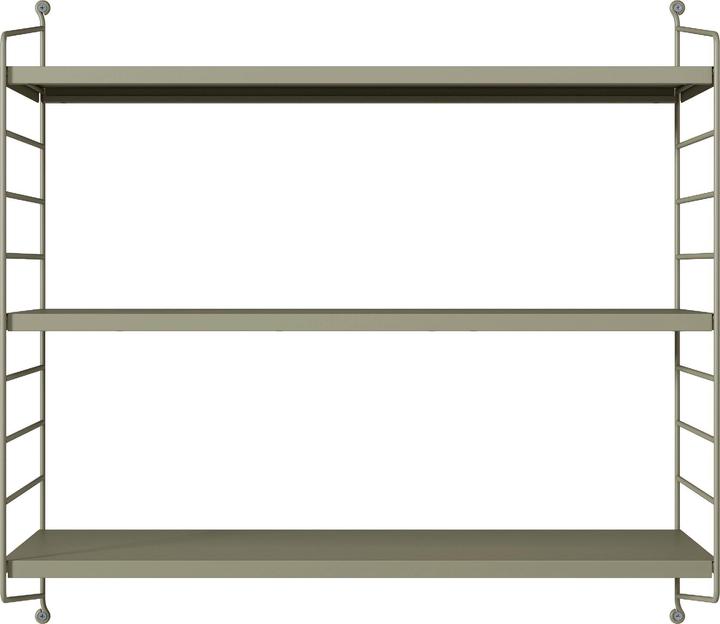 Actual product image En.Casa Modular wall shelf Strängnäs set of 2 camel colours