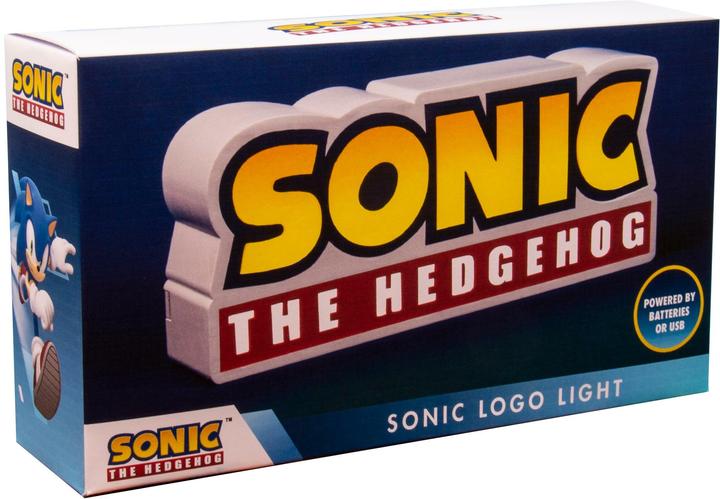 Actual product image Fizz Sonic the Hedgehog LED-Light Logo