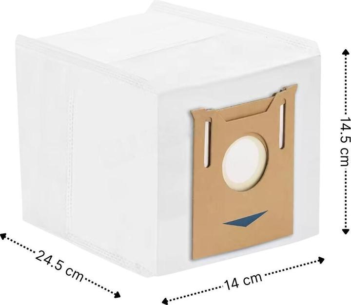 Immagine prodotto Hermex Sacchetto antipolvere alternativo per ECOVACS DEEBOT T9 T9+ N8 N8 Pro (4 x)
