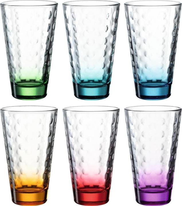 Leonardo Optic drinking glass (0.30 l, 6 x)