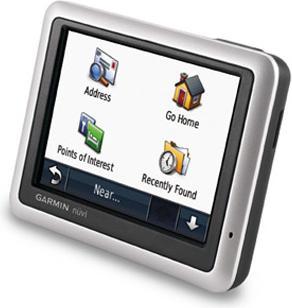 Actual product image Garmin Nüvi 1240, Western Europe maps