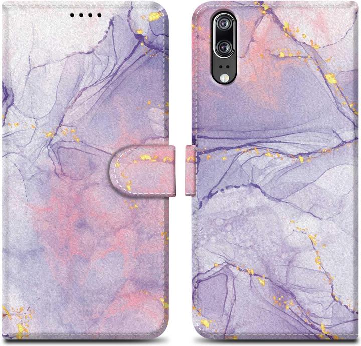 Pink Purple Marble No. 5