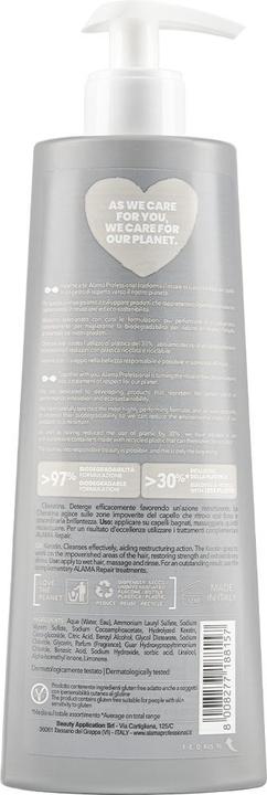 Image du produit Alama Professional Alama Repair Shampooing restructurant pour cheveux abîmés et frisés 500ml (500 ml, Shampoing liquide)