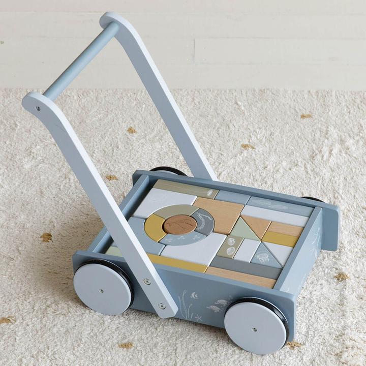 Immagine prodotto Little Dutch Carrello dell'oceano con blocchi da costruzione