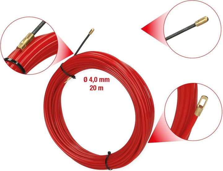 Produktbild KS Tools Kabel-Einziehdraht, 20,0 m (20 m)
