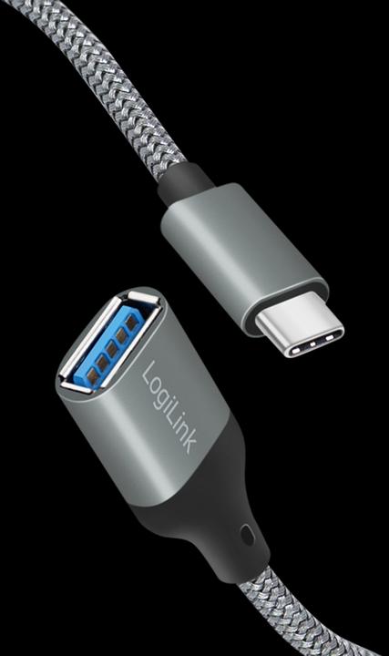 Produktbild LogiLink USB C – USB A (0.15 m, USB 3.2 Gen 1)