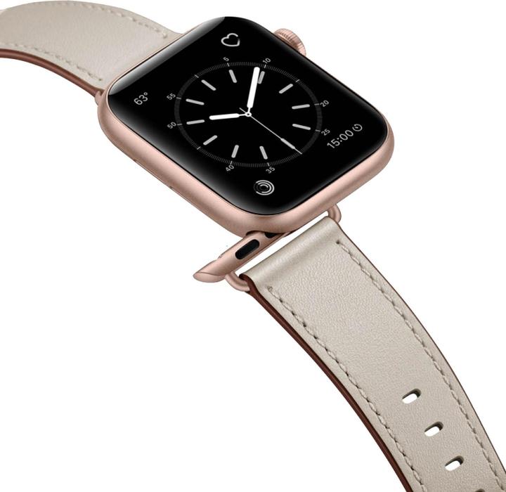 Actual product image Avizar Replacement wristband (Leather, Apple Watch Series 7, Apple Watch Series 6, Apple Watch Series 8)