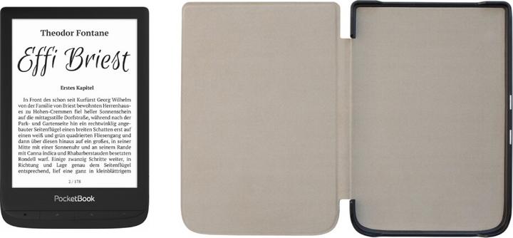 Produktbild PocketBook Touch Lux 5 inkl. Cover Shell (6", 8 GB, Ink Black)