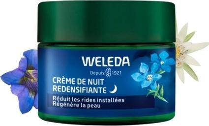 Actual product image Weleda Redensifying Night Cream Blue Gentian and Edelweiss 40ml (Body lotion, 40 ml)
