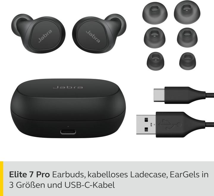 Produktbild Jabra Elite 7 Pro (ANC, 8 h, Kabellos)