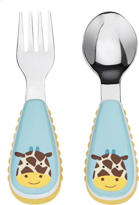 Produktbild Skiphop Zoo Fork & Spoon Giraffe