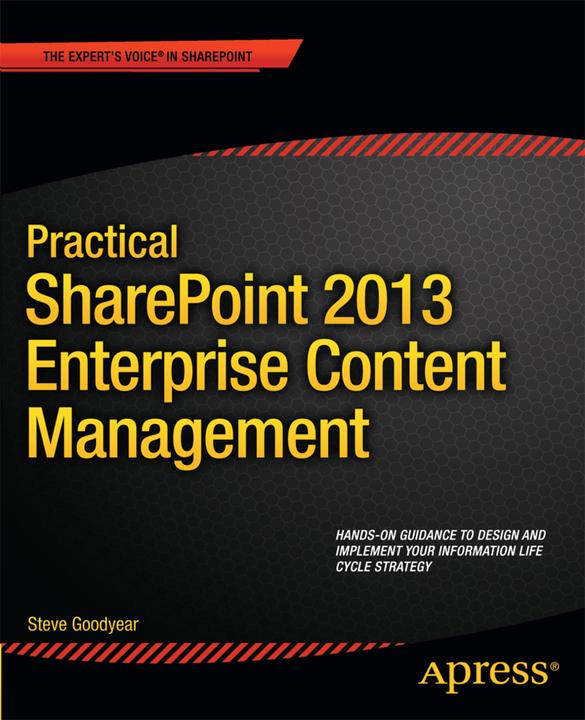 Immagine prodotto Practical SharePoint 2013 Enterprise Content Management (Inglese, Steve Goodyear, 2013)