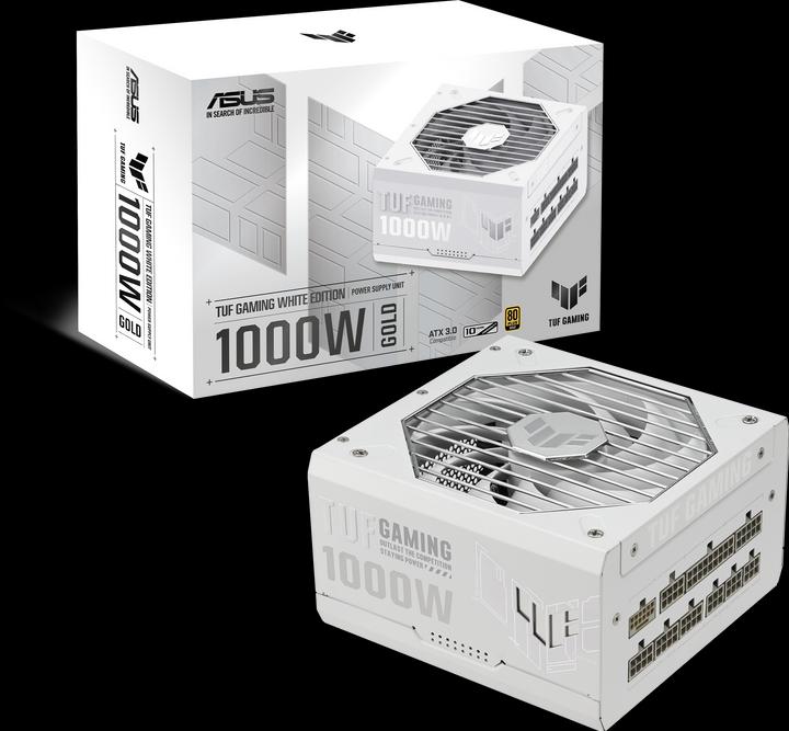 ASUS PSU TUF Gaming 1000W Gold White Edition (1000 W)