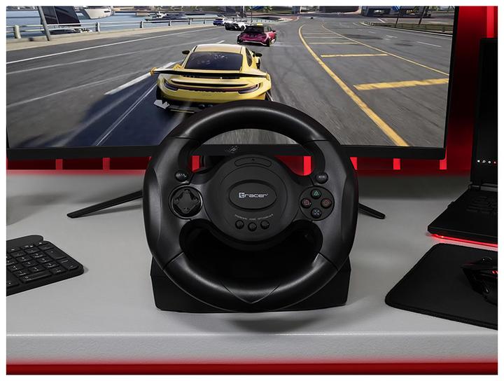 Actual product image Tracer Rayder 4 in 1 Steering Wheel (PC, PS3, Xbox One S, PS4)