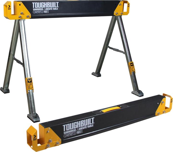 Productafbeelding ToughBuilt C550 Zaagpaarden 2 stuks (24 cm, 113 cm)