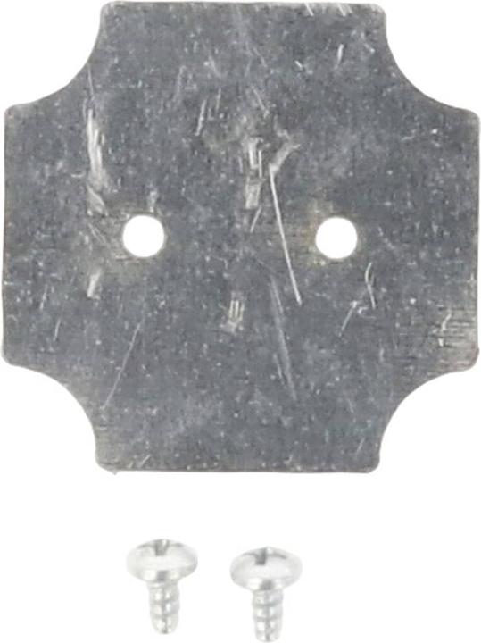 Produktbild Hammond Montageplatte (L x B) 41 mm x 40.50 mm Stahl verzinkt 1 St (Gehäuse)
