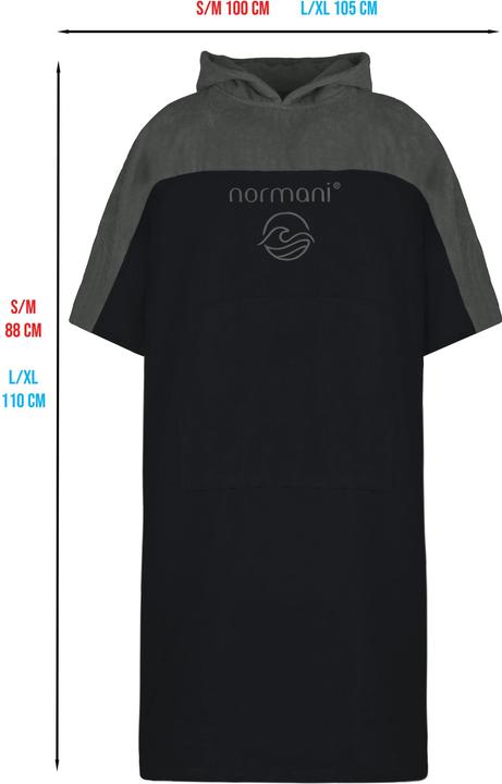 Produktbild Normani Damen Surfer Poncho Kuta (XL)
