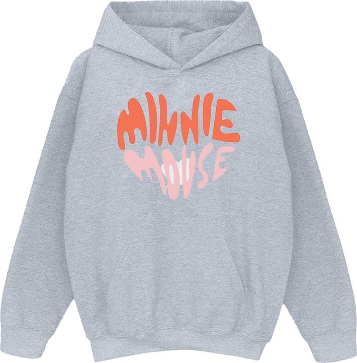 Actual product image Disney Womens/Ladies Minnie Mouse Heart Shaped Hoodie (L)