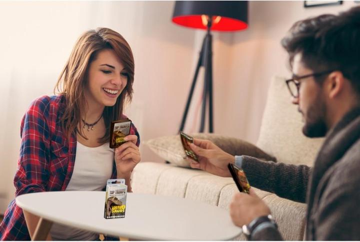 Actual product image Winning Moves Top Trumps Dinosaurs game