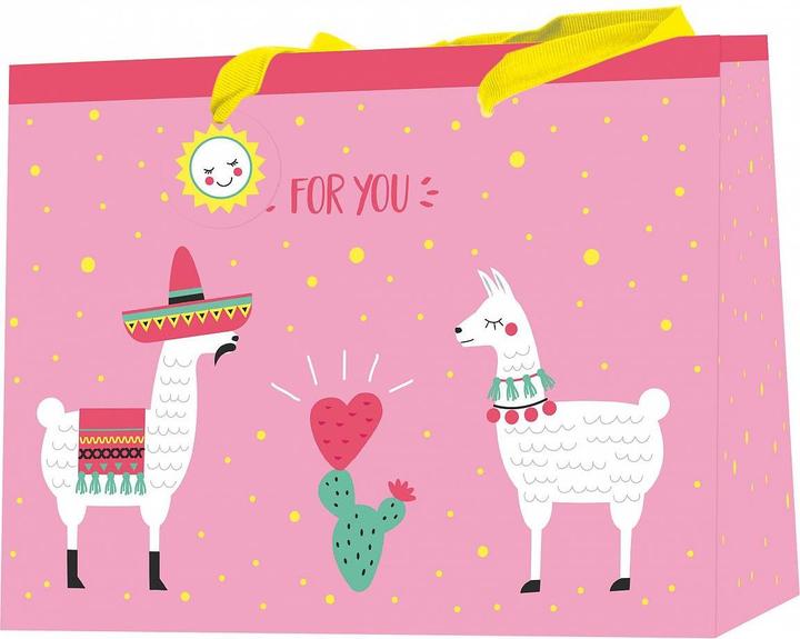 Produktbild Edition Gollong Geschenktasche for you - Lama (Geschenktüte)