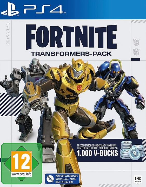 Actual product image Epic Fortnite - Transformers Pack (Code in a Box) (PS4, DE)