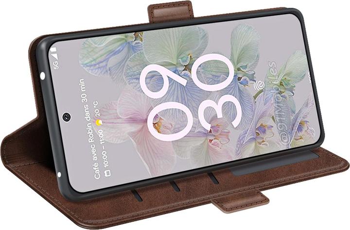 Actual product image Screenguard Google Pixel 6a CardLounge Leather Case (Google Pixel 6a)