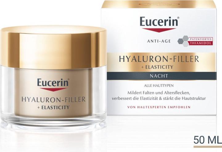 Produktbild Eucerin HYALURON-FILLER + ELASTICITY Nachtpflege (50 ml)