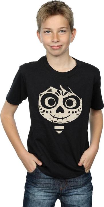 Actual product image Disney Boys Coco Miguel Skeleton Face T-Shirt (152, 158)