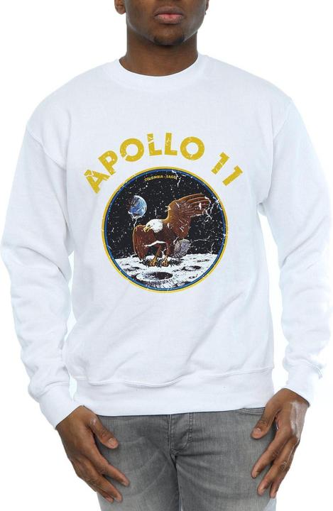 Actual product image Nasa Mens Classic Apollo 11 Sweatshirt (XXL)