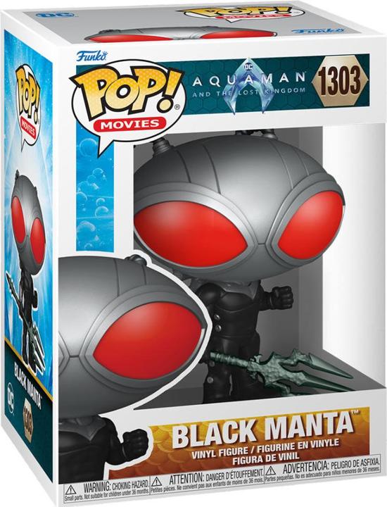 Actual product image Funko Pop! Movies: Aquaman and the Lost Kingdom - Black Manta