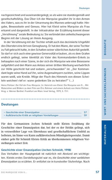 Produktbild Die Marquise von O (Deutsch, Heinrich von Kleist, 2020)