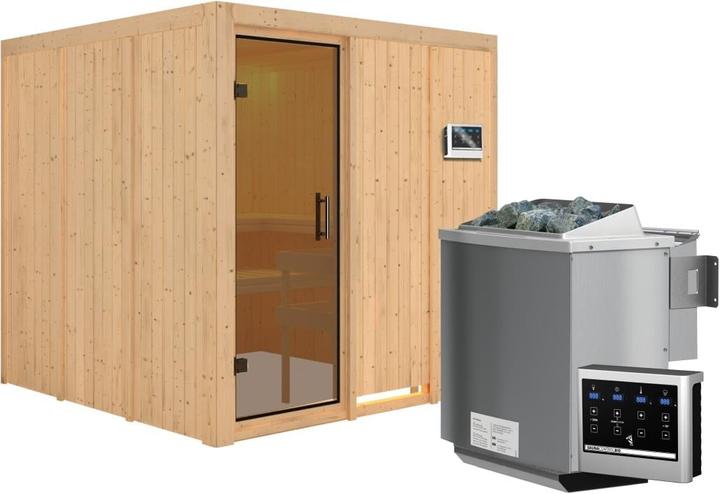 Produktbild Karibu Rodin ohne Dachkranz (9 KW Bio externe Steuerung)