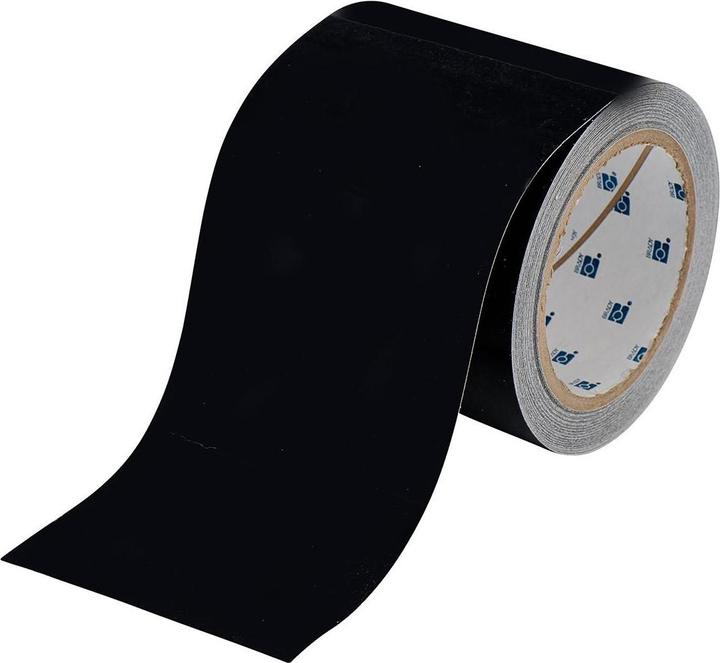 Produktbild Brady B-3, Bodenmarkierbänder, Vinyl, Schwarz, 101.60 mm x 30.48 m (101.60 mm)