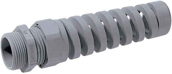 Actual product image Lapp Cable gland with bend protection SKINTOP M25 x 1.5 9...17 mm x 9 mm polyamide s (SKINTOP BS-M