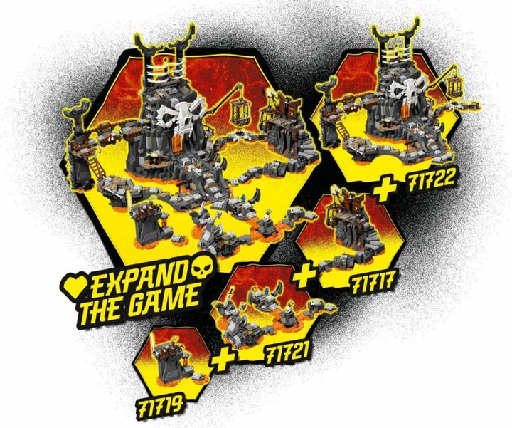 Actual product image LEGO Dragon of the Skull Mage (71721, LEGO Ninjago)