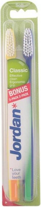 Jordan CLASSIC cepillo dental #suave 2 uds (2 x)
