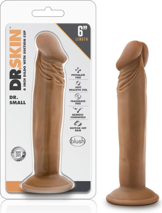 Produktbild Blush Dr. Skin â Dr. Small Dildo mit Saugnapf â Mokka