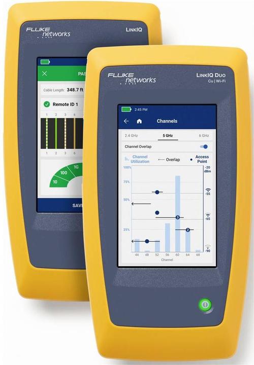 Actual product image Fluke Industrial-Ethernet-Tester