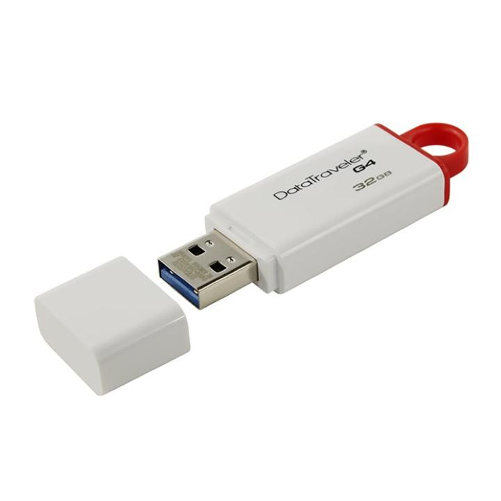 Actual product image Kingston DataTraveler G4 32GB Red CoLogo (32 GB, USB-C)